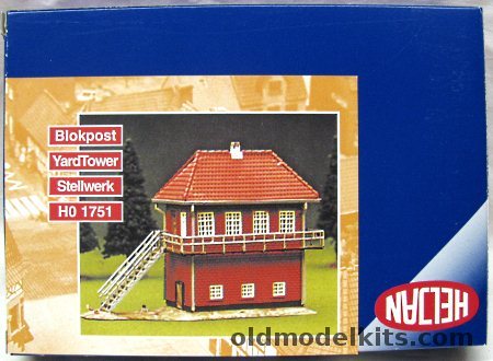 Heljan HO Yard Tower / Blocpost /  - HO Scale Building, HO 1751 plastic model kit